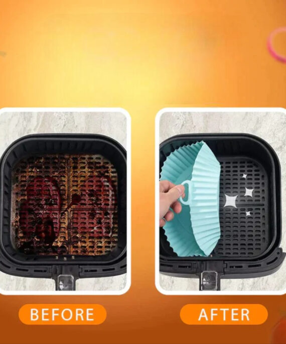 Silicone air fryer baking mat